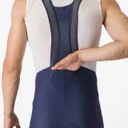 Pantaloni scurti cu bretele Castelli Espresso Indigo M