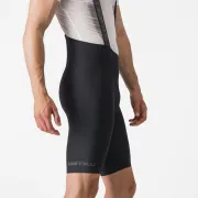 Pantaloni scurti cu bretele Castelli Espresso Negru XXL