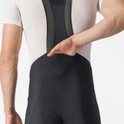 Pantaloni scurti cu bretele Castelli Espresso Negru XXL