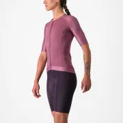 Tricou cu maneca scurta Castelli Aero PRO 7.0 W de dama Mov XS