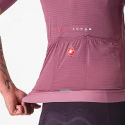 Tricou cu maneca scurta Castelli Aero PRO 7.0 W de dama Mov XS