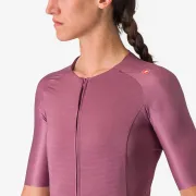 Tricou cu maneca scurta Castelli Aero PRO 7.0 W de dama Mov XS