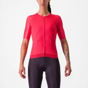 Tricou cu maneca scurta Castelli Aero PRO 7.0 W de dama Rosu S