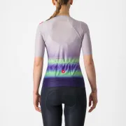 Tricou cu maneca scurta Castelli Climbers 4.0 W de dama Violet/Vernil/Mov M