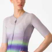 Tricou cu maneca scurta Castelli Climbers 4.0 W de dama Violet/Vernil/Mov XS