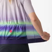 Tricou cu maneca scurta Castelli Climbers 4.0 W de dama Violet/Vernil/Mov XS
