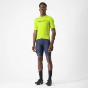 Tricou cu maneca scurta Castelli Elements Galben Fluo L