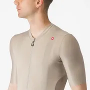 Tricou cu maneca scurta Castelli Espresso Crem M