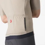 Tricou cu maneca scurta Castelli Espresso Crem XXL