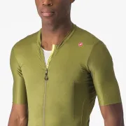 Tricou cu maneca scurta Castelli Espresso Kaki XXXL