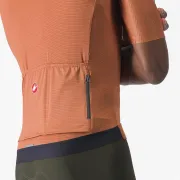 Tricou cu maneca scurta Castelli Espresso Maro M