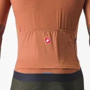 Tricou cu maneca scurta Castelli Espresso Maro M