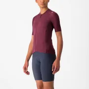 Tricou cu maneca scurta Castelli Espresso W de dama Visiniu S