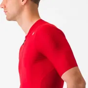 Tricou cu maneca scurta Castelli Espresso Rosu XXXL