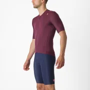 Tricou cu maneca scurta Castelli Espresso Visiniu XL