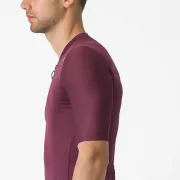 Tricou cu maneca scurta Castelli Espresso Visiniu XXL