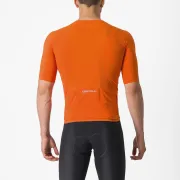 Tricou cu maneca scurta Castelli Premio Black Portocaliu L