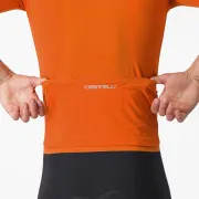 Tricou cu maneca scurta Castelli Premio Black Portocaliu M