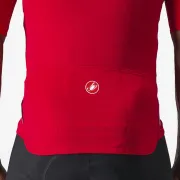 Tricou cu maneca scurta Castelli Prologo 7 Rosu/Alb/Negru L