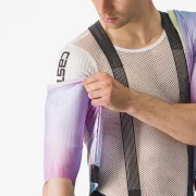 Tricou cu maneca scurta Castelli R-A/D Violet Multicolor XXXL