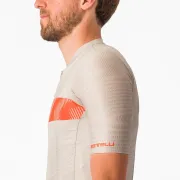 Tricou cu maneca scurta Castelli Unlimited Endurance Gri/Portocaliu M