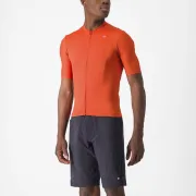 Tricou cu maneca scurta Castelli Unlimited Entrata 2 Portocaliu XXL