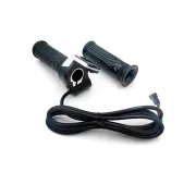 Maneta acceleratie cu buton si display 36V conector SM