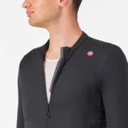 Tricou cu maneca lunga Castelli Espresso Thermal Negru M