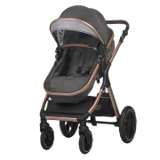 Carucior Bebe Transformabil 3 In 1 C Melora - Negru