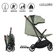 Carucior Sport Pliabil Coccolle Beyla - Greenstone