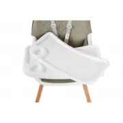 Scaun de masa pentru copii 2 in 1 Cangaroo - Gelato, gri