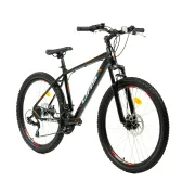 Bicicleta Mtb Dhs 2605 - 26 inch, M, Negru/Rosu
