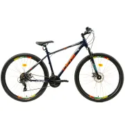 Bicicleta Mtb Dhs 2905 - 29 inch, M, Indigo-Rosu