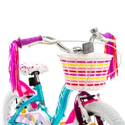 Bicicleta Copii DHS Unicorn - 16 Inch, Albastru