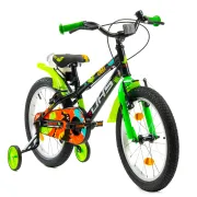Bicicleta Copii DHS Dino - 18 Inch, Negru