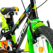Bicicleta Copii DHS Dino - 18 Inch, Negru