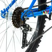 Bicicleta Copii DHS Plasma - 24 Inch, Albastru