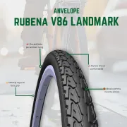 Anvelopa Bicicleta Rubena 700 x 38C 40-622 V86 LANDMARK