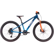 Bicicleta Copii Cube Acid 240 Disc Actionteam 2026 - 24 inch, Albastru-Portocaliu
