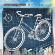 Bicicleta Oras DHS Citadinne 26034 - 26 inch, L, Albastru