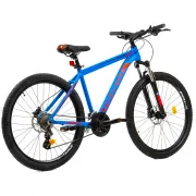 Bicicleta MTB Colinelli COL27, Marimea M, 27.5 inch, Albastru, Schimbator Shimano Altus, 24 Viteze, Cadru Aluminiu, Frane pe Disc