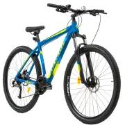 Bicicleta MTB Colinelli COL27, Marimea M, 29 inch, Albastru, Schimbator Shimano Altus, 24 Viteze, Cadru Aluminiu, Frane pe Disc