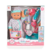 Papusa cu accesorii Tutu Love, cu stetoscop si sunet, Dotts, 31 cm