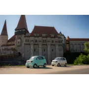 Masina electrica Aigo M1 urbana - autonomie 180 km, 4 locuri, permis B1, Verde