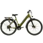 Bicicleta Electrica Devron 28426RM - 28 Inch, L, Verde