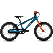Bicicleta Copii Cube Acid 160 Actionteam 2026 - 16 inch, Albastru-Portocaliu