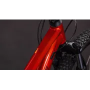 Bicicleta Mtb Cube Aim One Sundowner Black 2026 - 27.5 Inch, S, Rosu