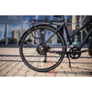 Bicicleta electrica Prophete 52581B - 28 inch, L, Negru