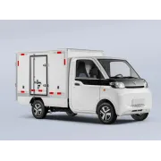 Masina electrica Aigo T1 Cargo Box - autonomie 150 km, 2 locuri, omologata, carnet B1 de la 16 ani, Alb