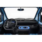 Masina electrica Aigo T1 FlatBed-Platforma, autonomie 150 km, 2 locuri, omologata carnet B1 de la 16 ani, Alb